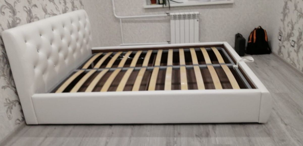 Кровать Флоренция 1600 (серия Норма) + основание + опоры | фото 6