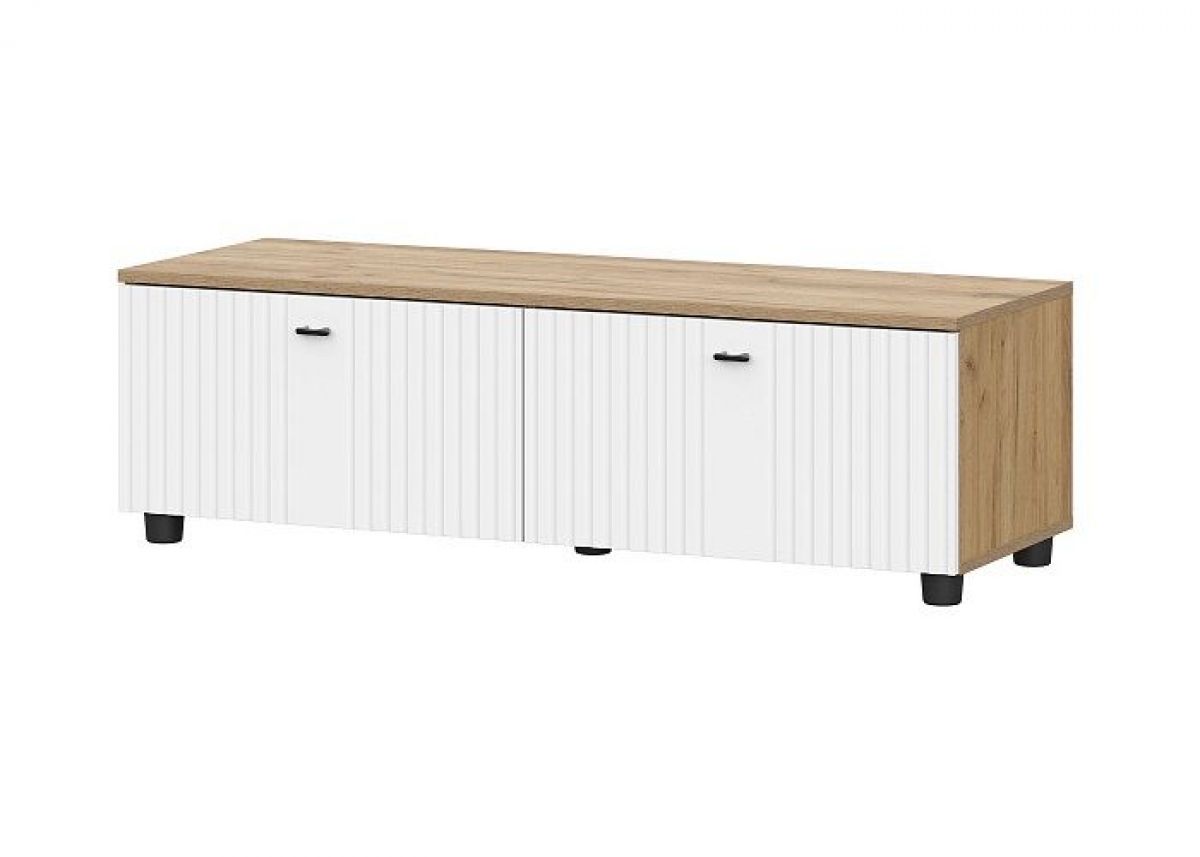 МИЛАН Гостиная (Дуб Золотой/Белый Матовый) модульная | фото 31