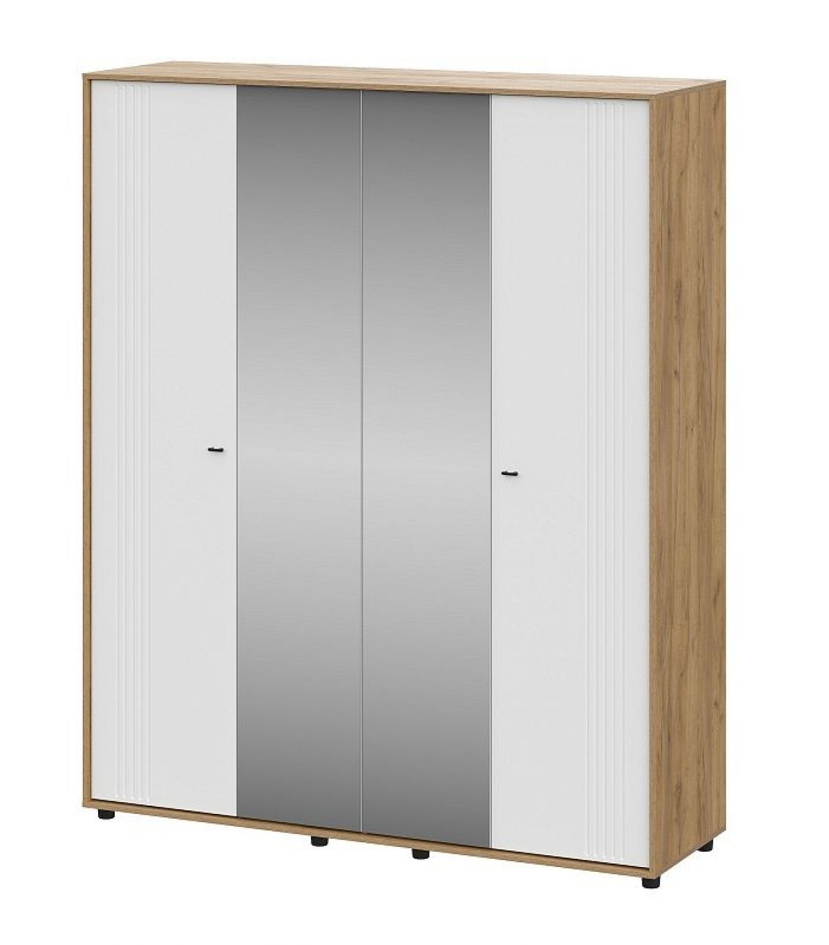 МИЛАН Гостиная (Дуб Золотой/Белый Матовый) модульная | фото 45