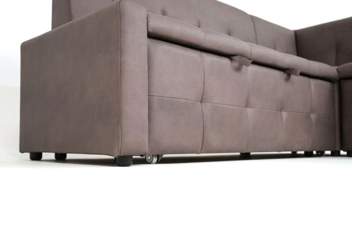 ЗЕФИР-2 Диван комбинация 1/раскладной б/подлокотников (в ткани коллекции Ивару №1,2,3) | фото 4