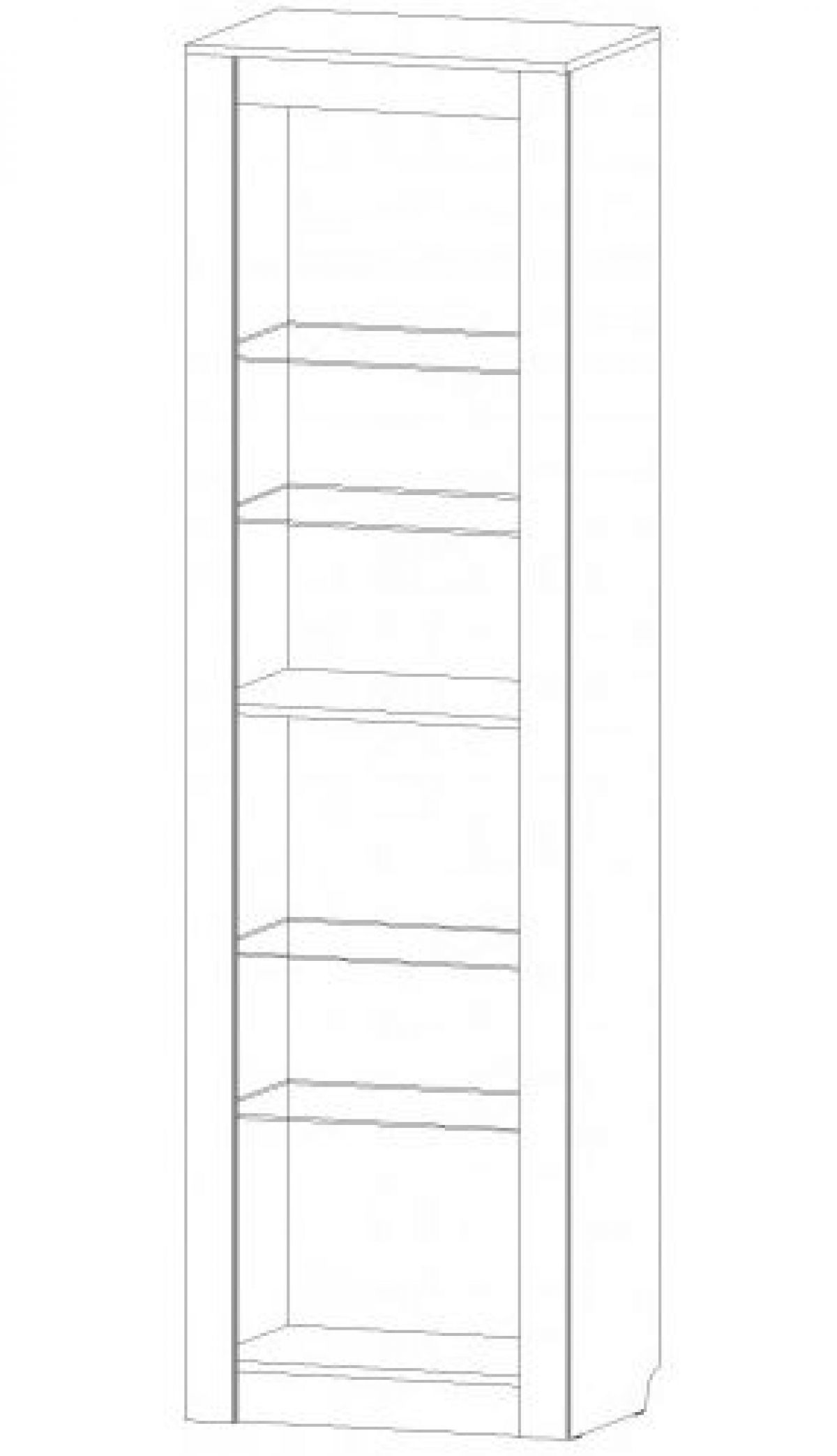 РИВЬЕРА Пенал со стеклом | фото 2