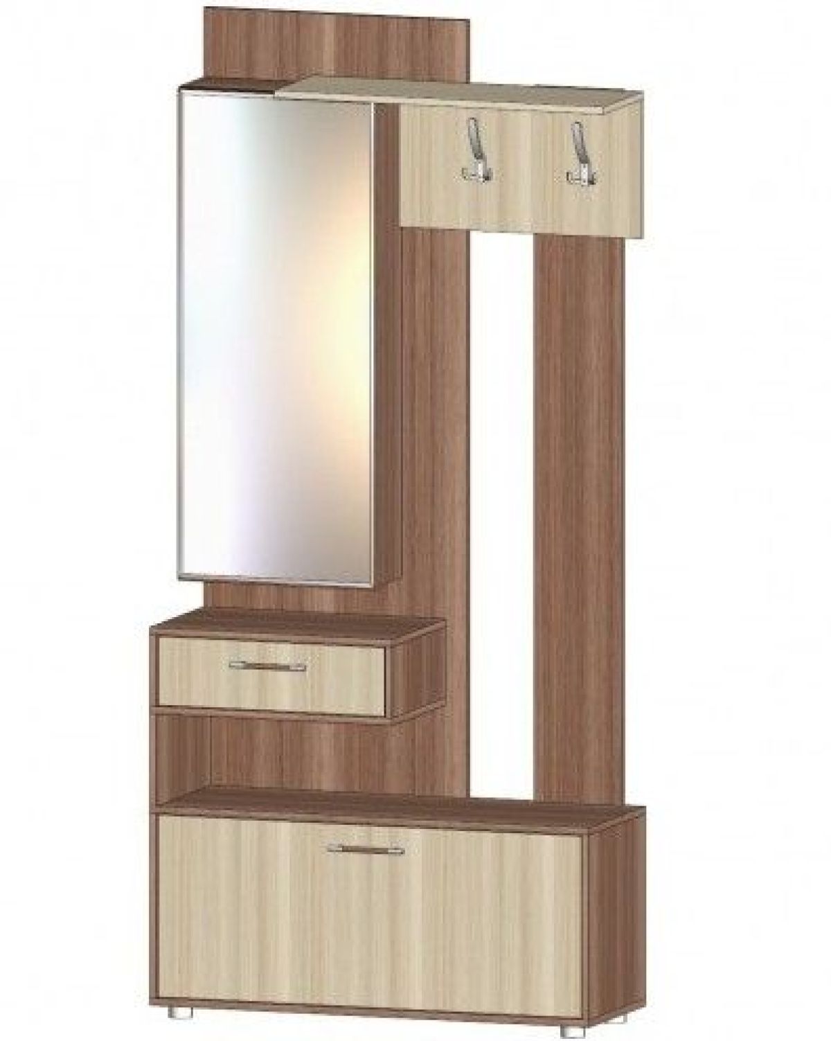 ИНФИНИТИ Прихожая (Модульная) Ясень шимо комбинированый | фото 2