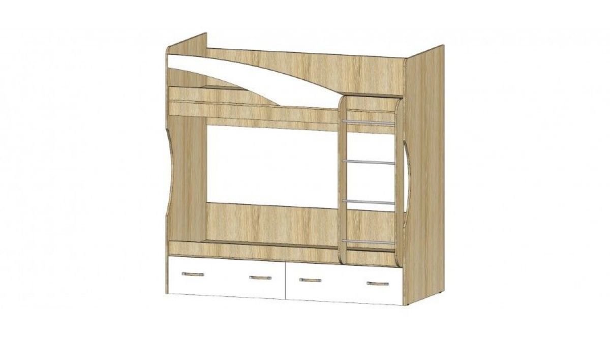 БУРАТИНО Детская (Модульная) Сонома/Белый | фото 6