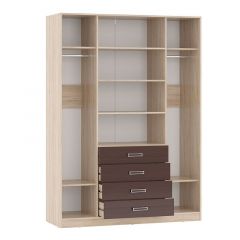 Спальня РУМБА (Модульная) Дуб Сонома / Венге | фото 4