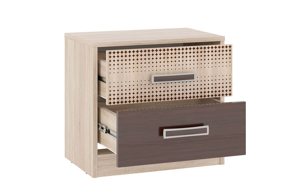 Спальня РУМБА (Модульная) Дуб Сонома / Венге | фото 2