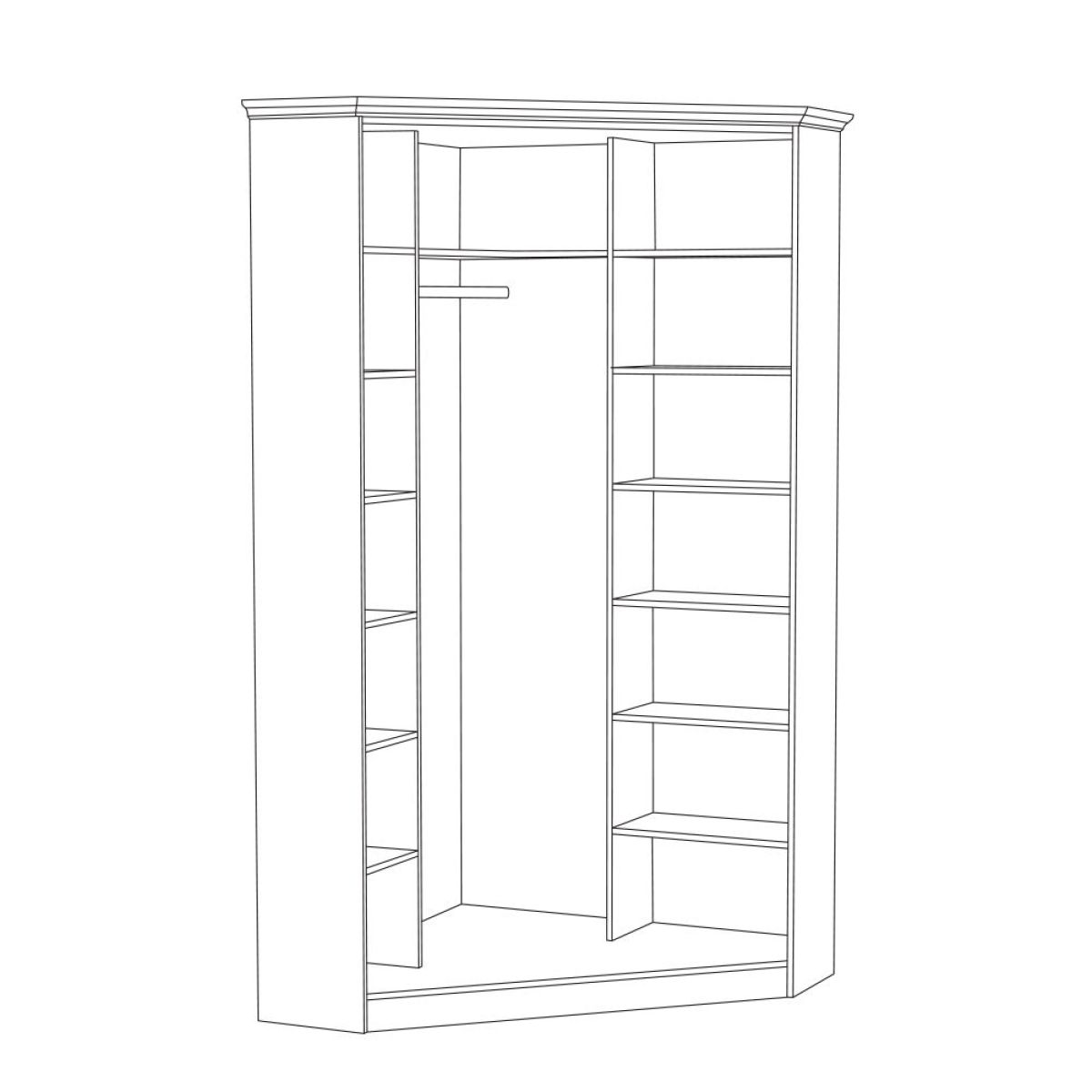 Шкаф для одежды 13.124.01 Ливерпуль | фото 2