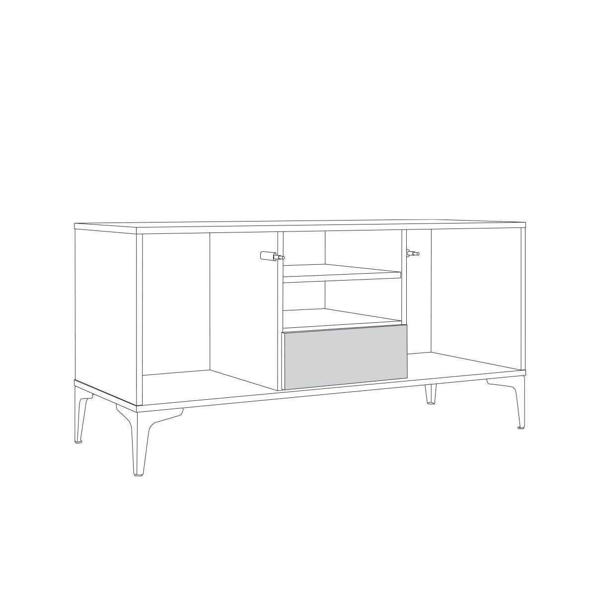 Тумба под ТВ 13.265 Марципан | фото 6