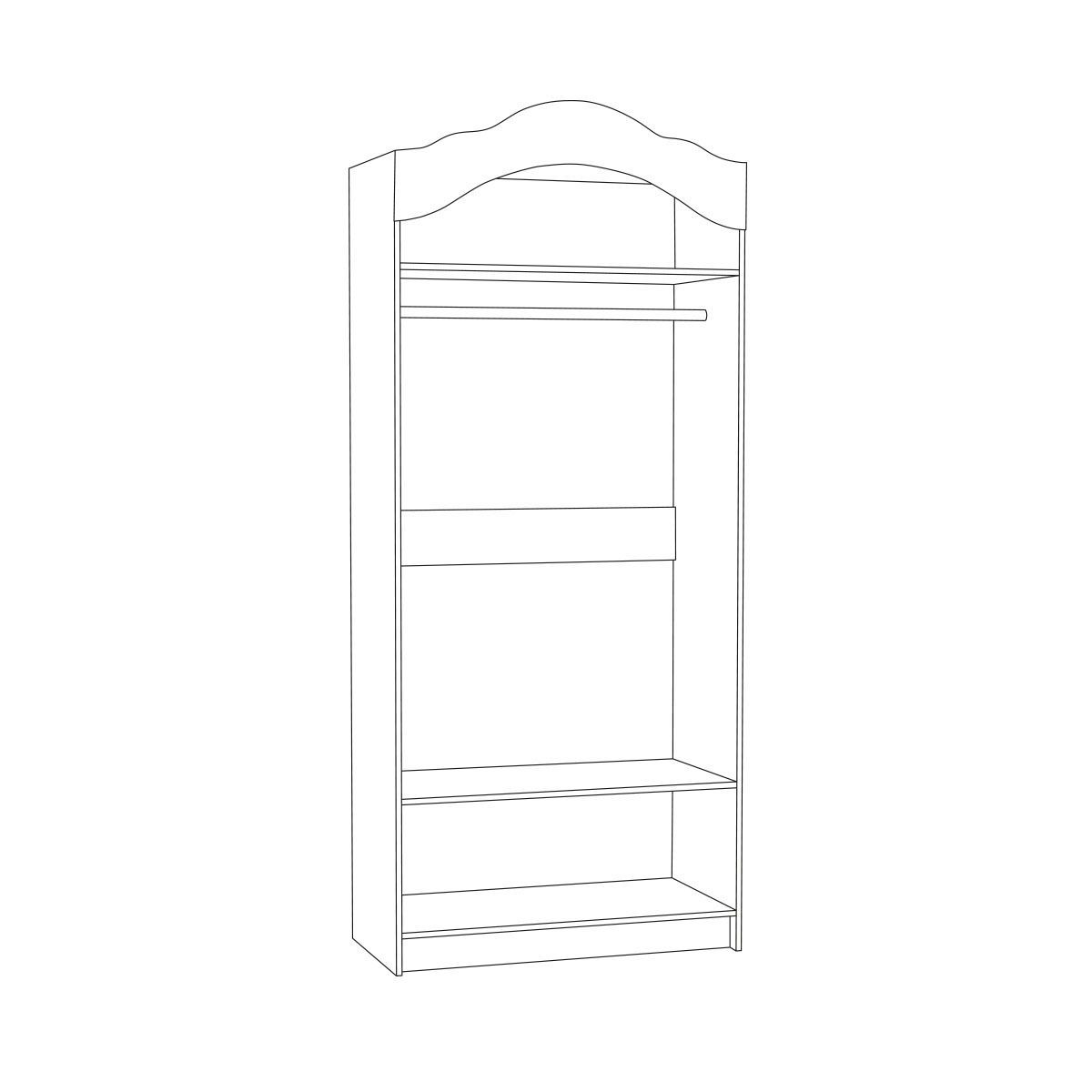 Шкаф двухстворчатый 13.195 Роуз | фото 2