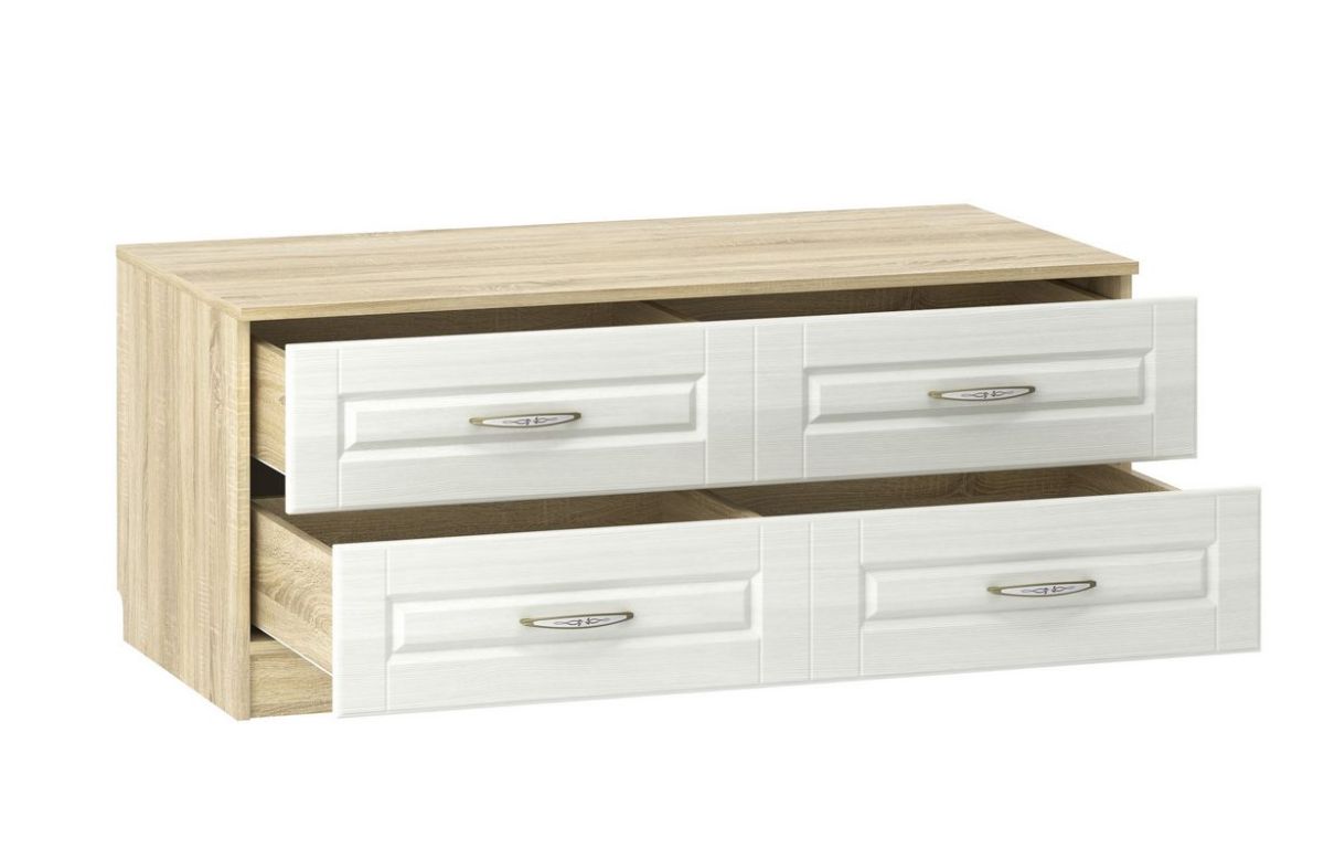 НМ 040.48 Х Тумба ТВА "Оливия" (Белое дерево/Дуб Сонома) | фото 2