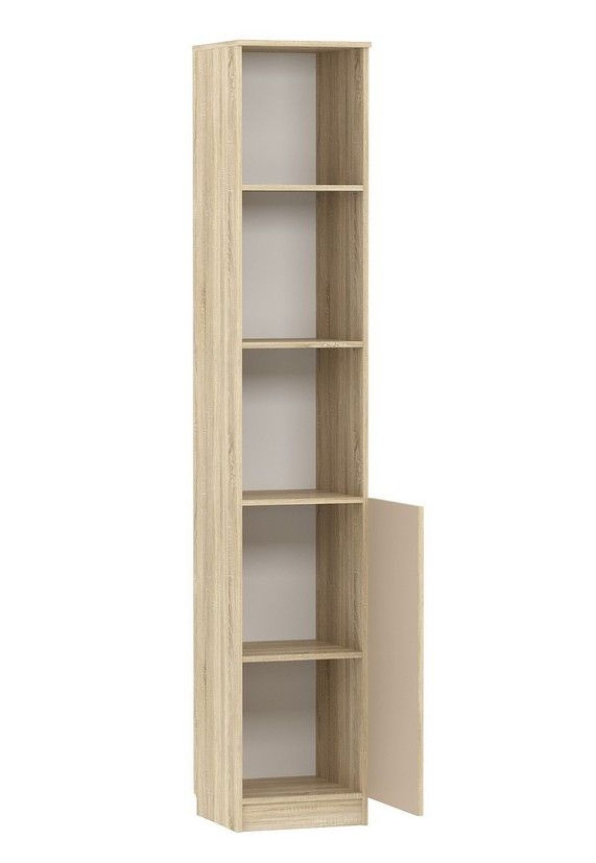 Детская Акварель Шкаф для книг НМ 013.03-01 М (Капучино/Дуб Сонома) | фото 2