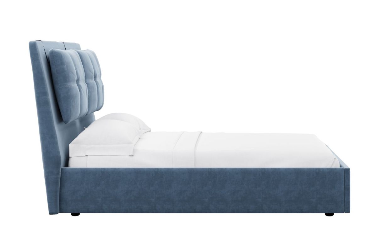 Кровать Ester 1400 с основанием и ПМ (Галакси лайт 22) Модель 311 | фото 3