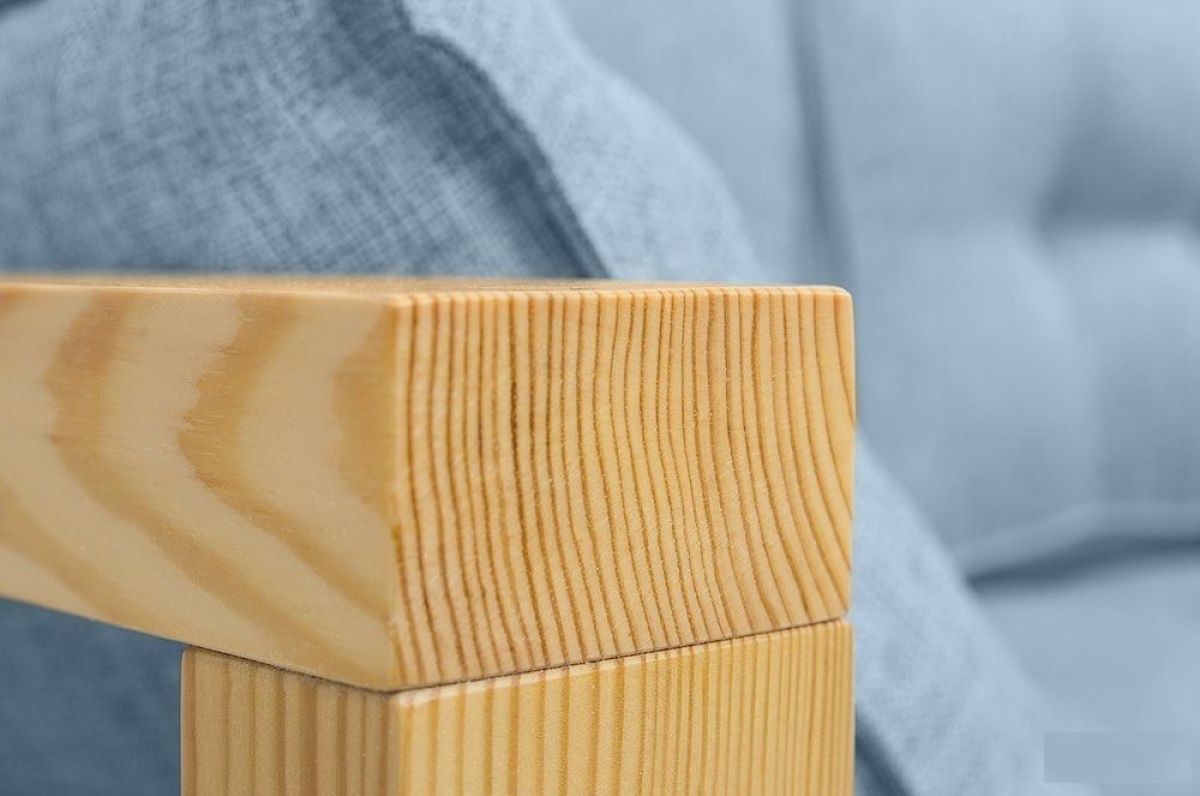 Диван угловой Д-4 Правый (Серебристо-серый/Темный дуб) | фото 4