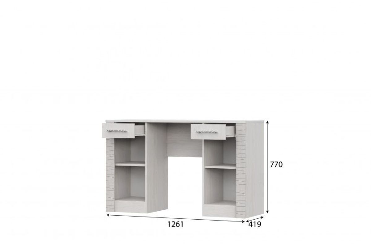 ГАММА 20 Стол туалетный + Зеркало (Серия №4) | фото 6