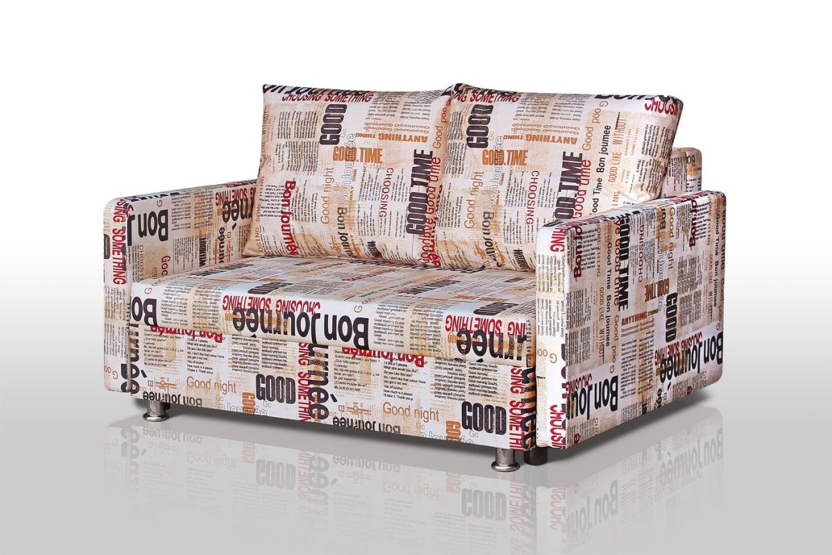 Диван Реал 120 (Принт "Gazeta") | фото 2