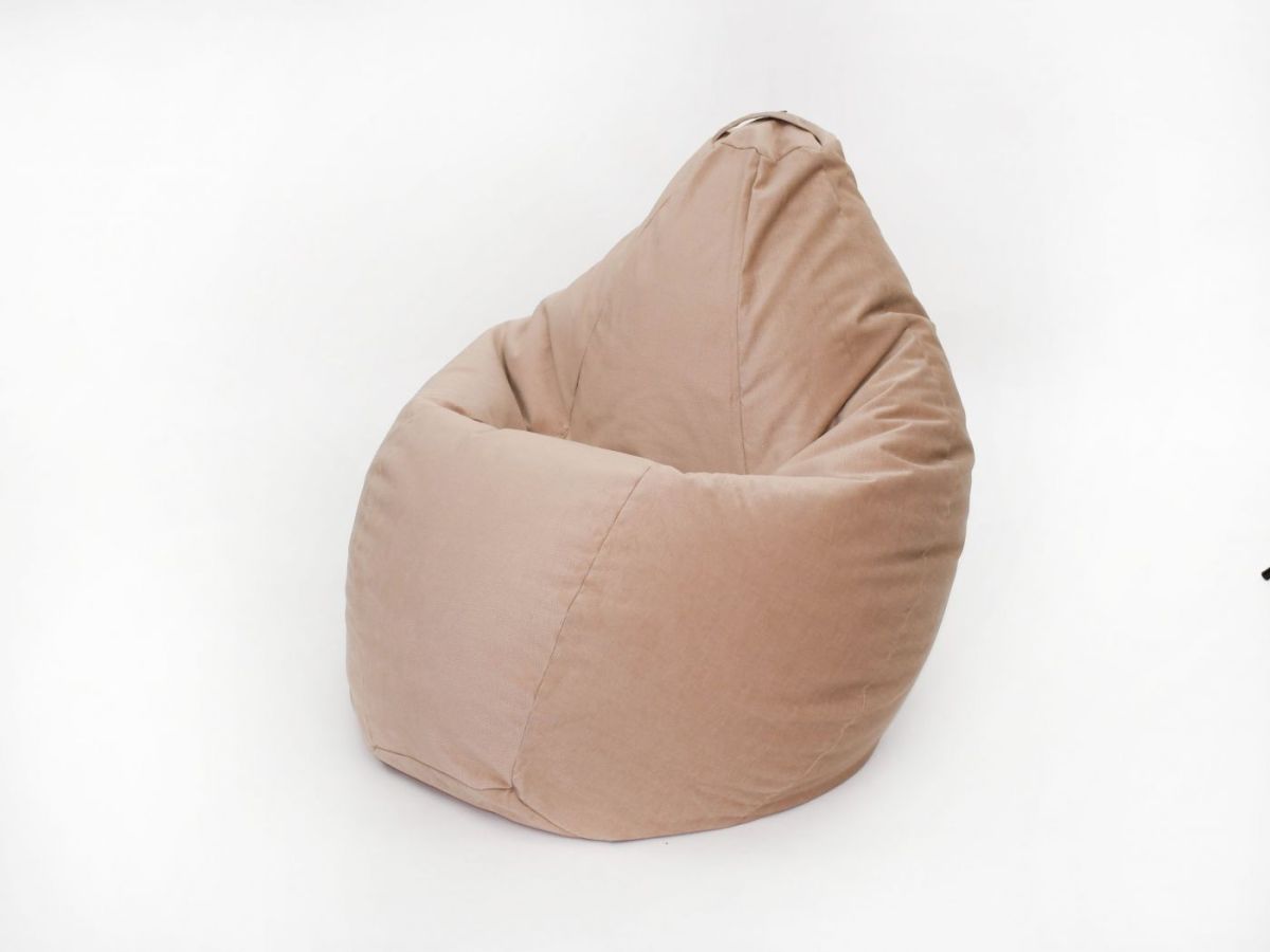 Кресло-мешок Груша Среднее (750*1200) Велюр "Однотон" | фото 3