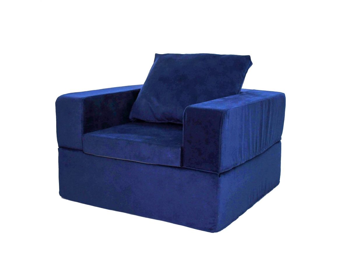 Кресло перекидное с банкеткой бескаркасное Портер (Кобальт) | фото 2