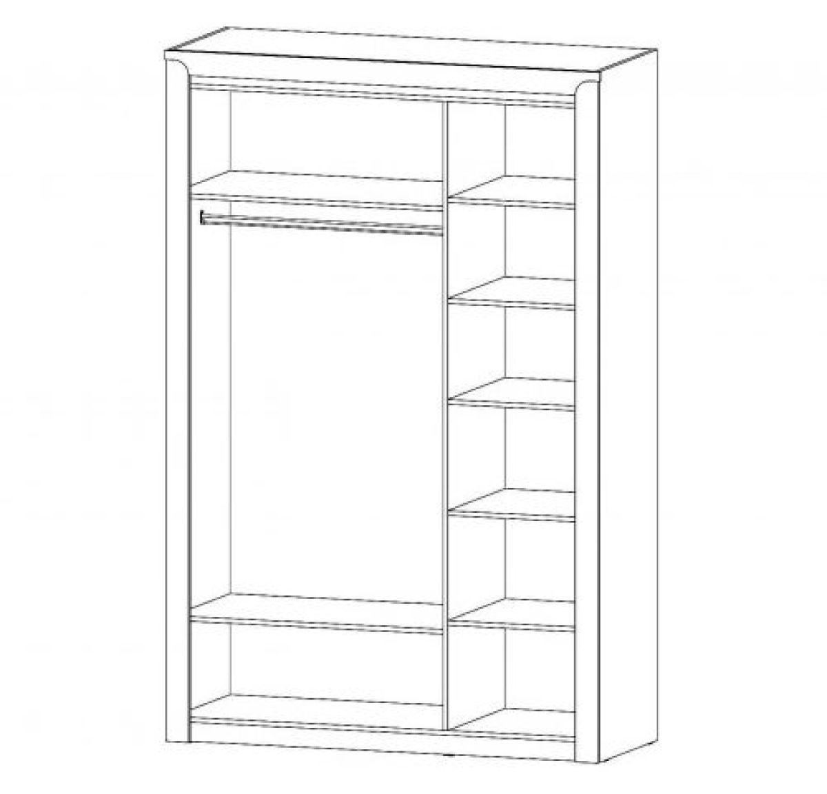 РЕГИНА Шкаф 3-х створчатый (анкор) | фото 2