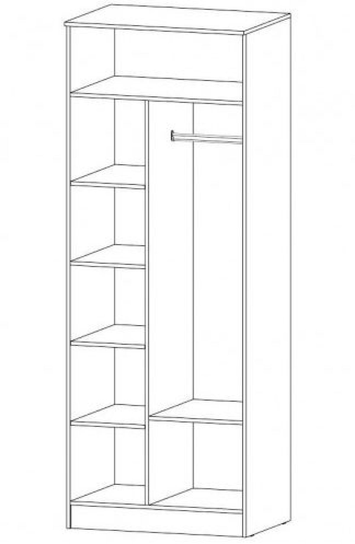 ВИКТОРИЯ Шкаф 2-х створчатый | фото 2