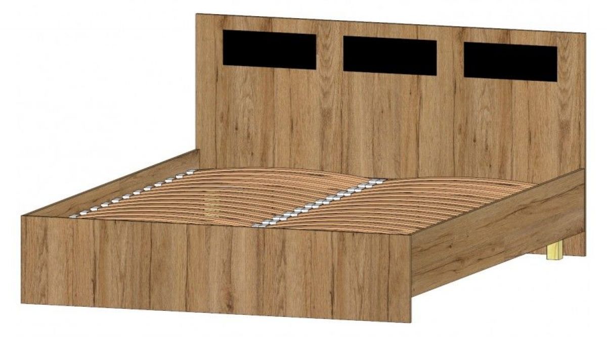 ГАММА Спальный гарнитур (модульный) дуб вотан | фото 13