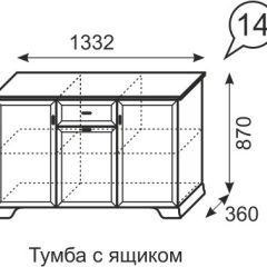 Тумба с ящиком Венеция 14 бодега | фото 2