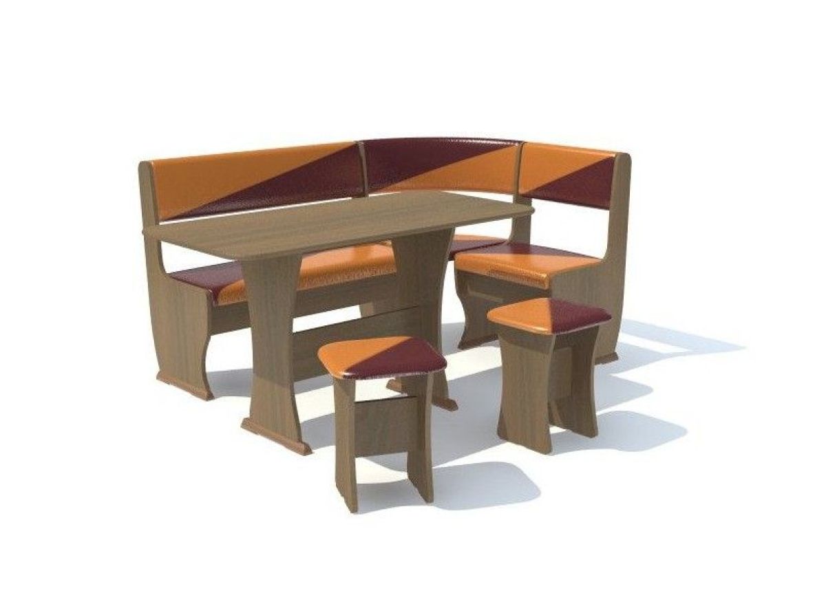 Кухонный уголок Ника-2 жемчужно-фисташковый | фото 2