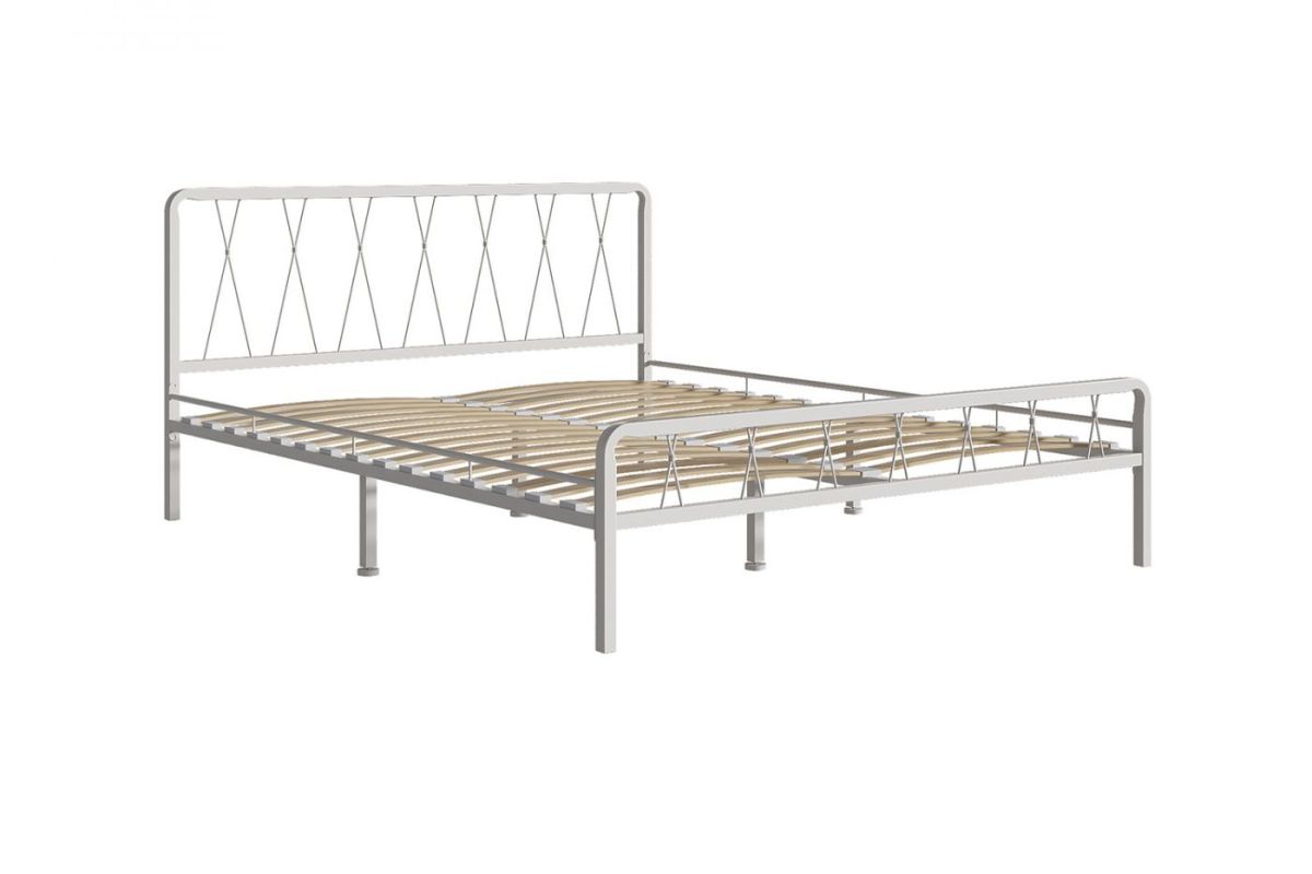 Кровать "Клэр" КМД18 Белая (1600*2000) (ножки-белые) | фото 3