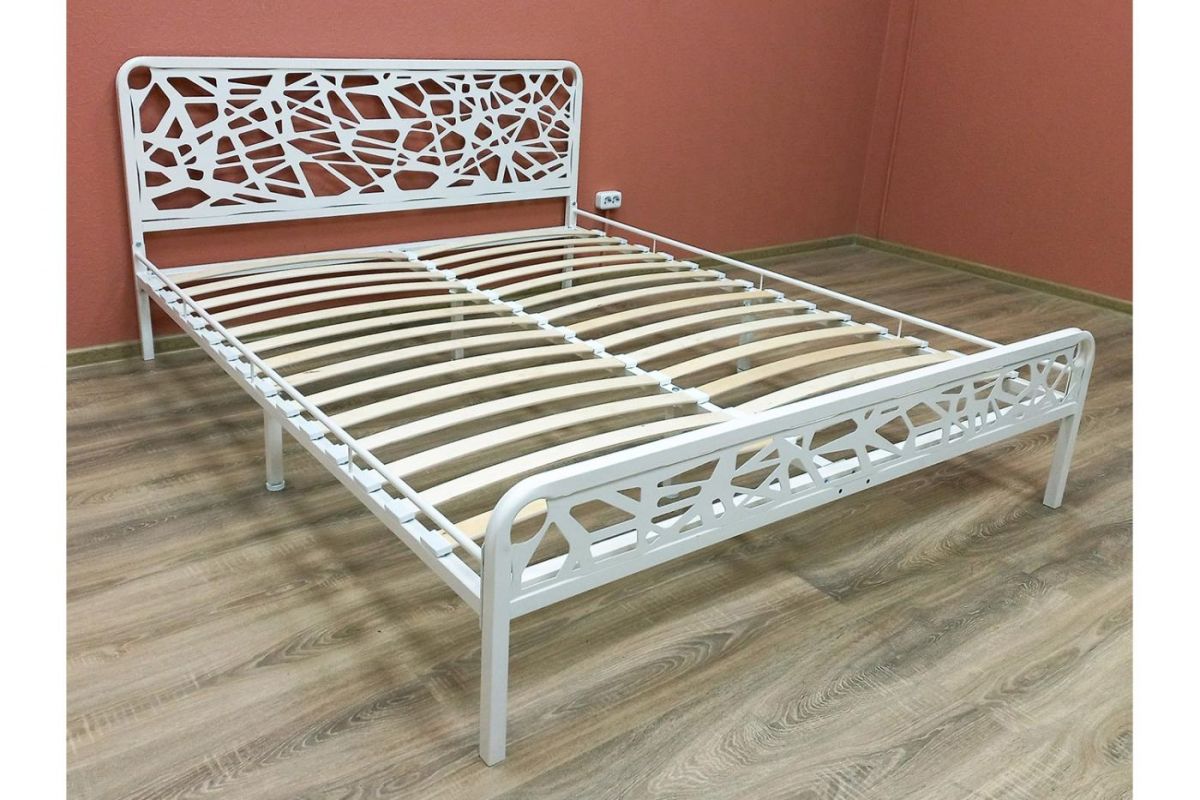 Кровать "Орион" КМД16  Белая (1400*2000) (ножки-белые) | фото 3