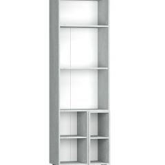 Шкаф Эльза (Бетонный Камень/Белый) | фото 3