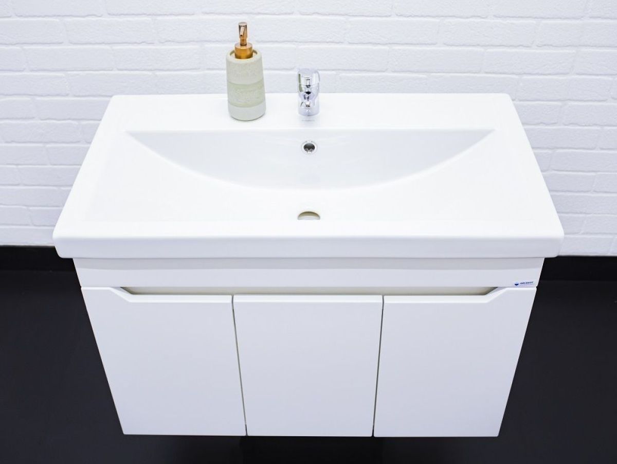 Тумба под умывальник "Maria 80" Мечта без ящика подвесная АЙСБЕРГ (DM2326T) | фото 5