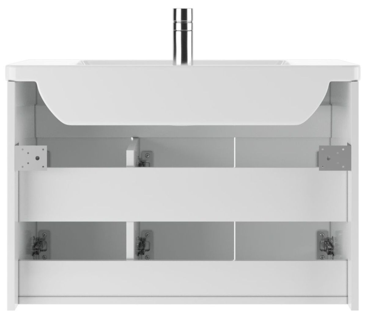 Тумба под умывальник "Maria 80" Мечта без ящика подвесная АЙСБЕРГ (DM2326T) | фото 3