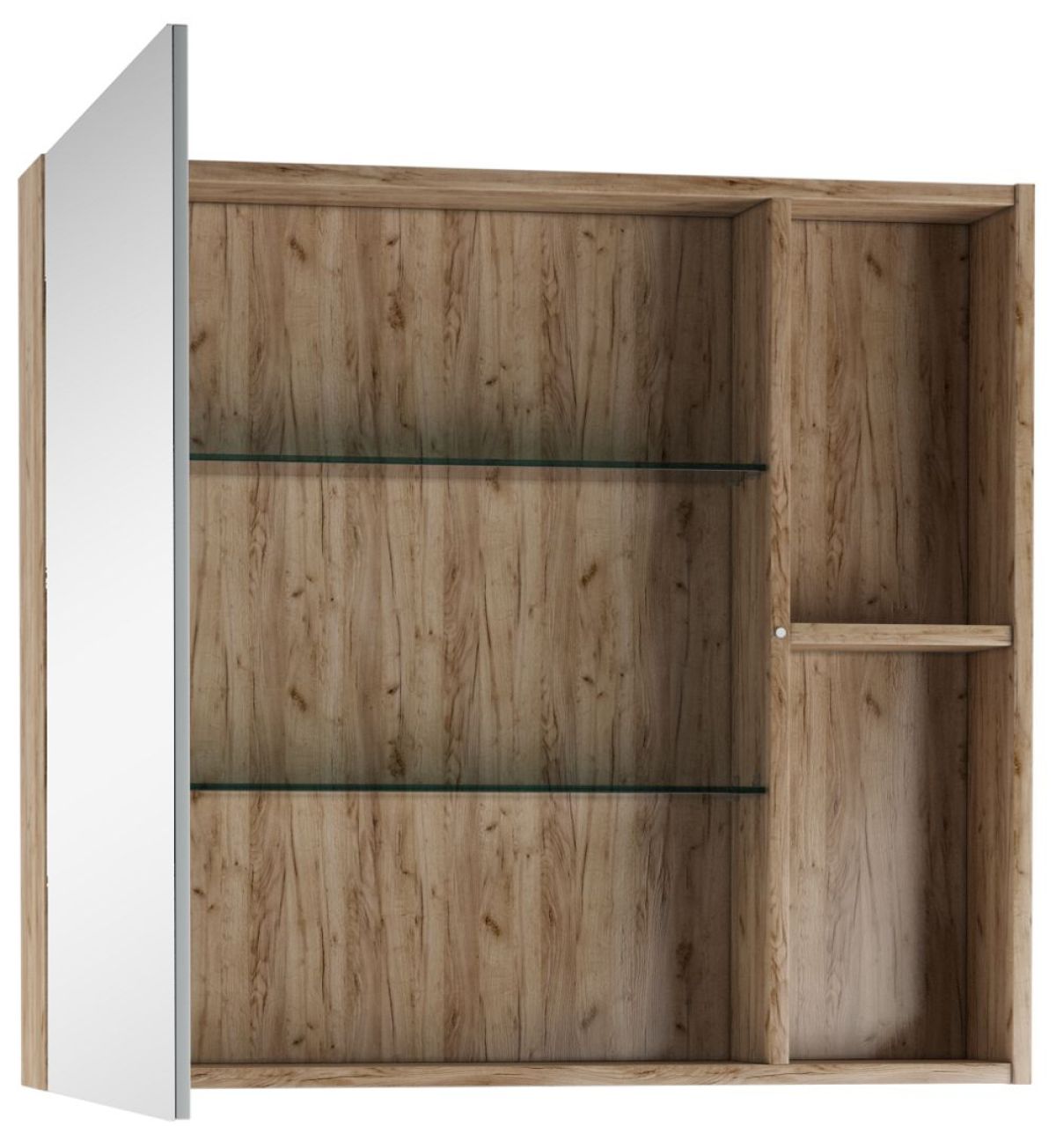 Шкаф-зеркало Craft 80 левый/правый Домино (DCr2204HZ) | фото 2