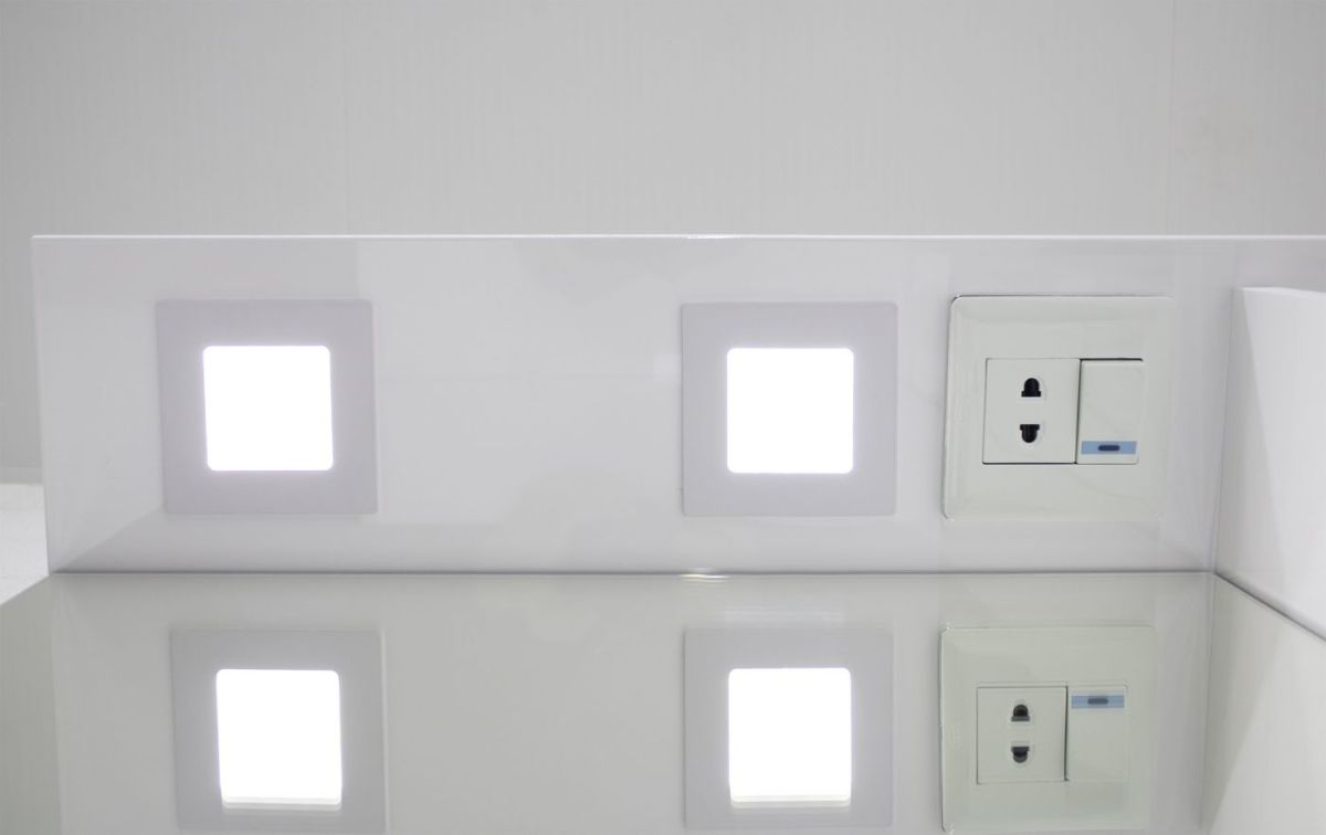 Шкаф-зеркало Optima 65 Эл. правый глянец Домино (DO1907HZ) | фото 9