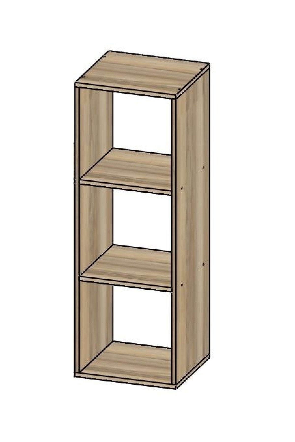 Стеллаж Ярофф №3, трехсекционный | фото 2