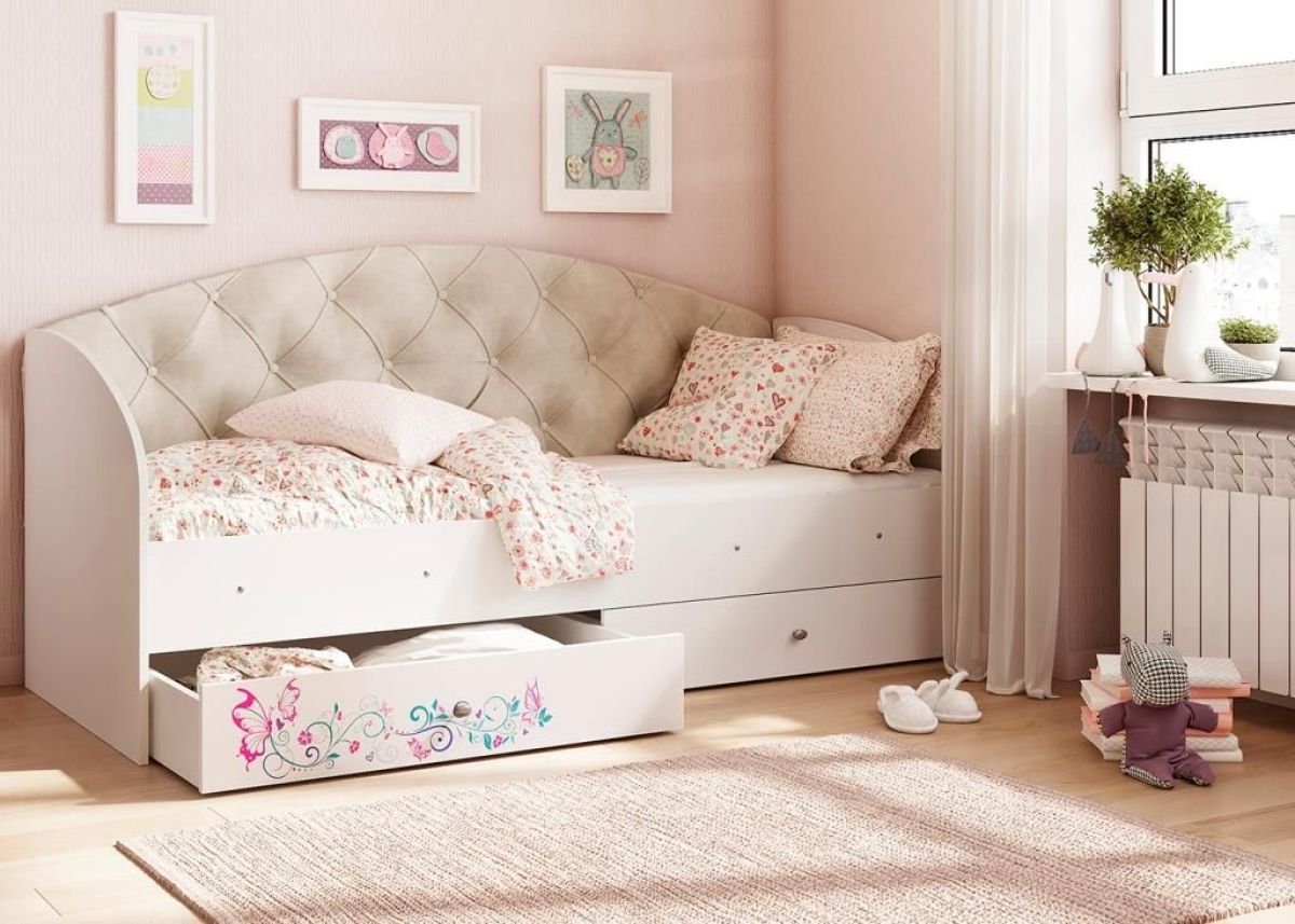 Кровать Эльза (без бортика) на латах | фото 7