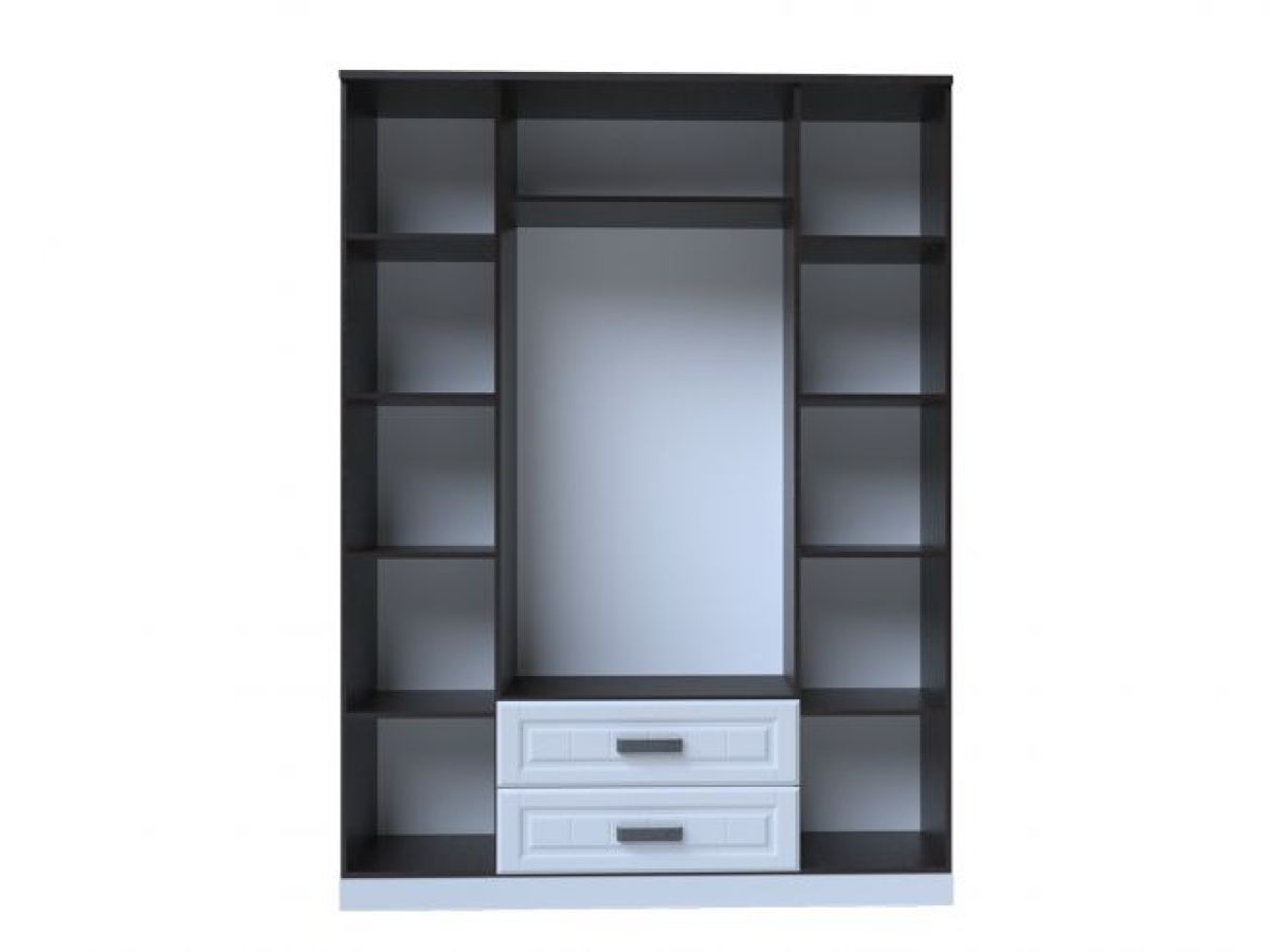 Спальня Венеция-1 (модульная) (Венге/Белое дерево) | фото 6