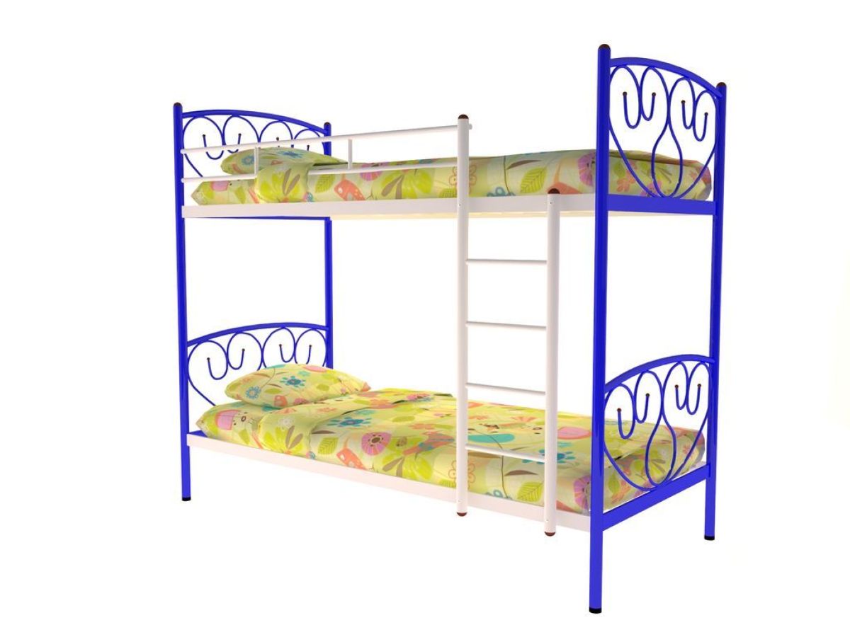 Кровать 2-х ярусная Злата 900*1900 (МилСон) | фото 5