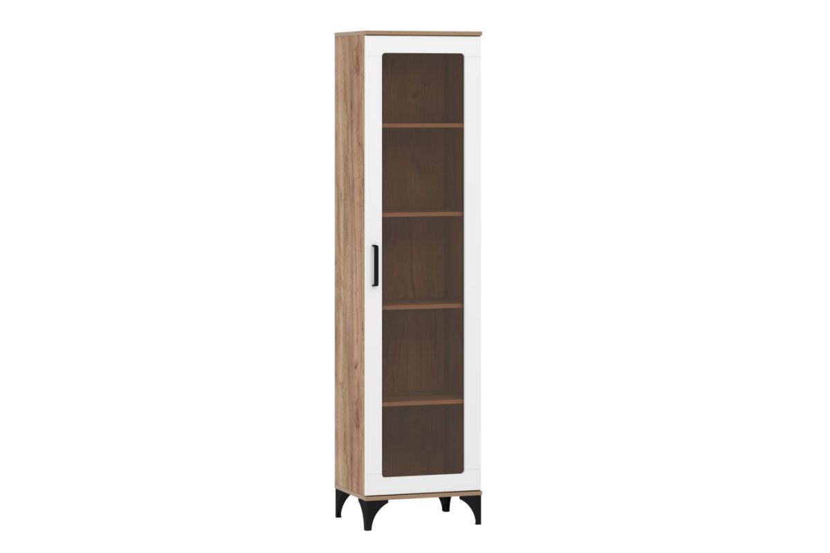 Гостиная "Марсель" (модульная) Меренга/Дуб Крафт Табачный | фото 12