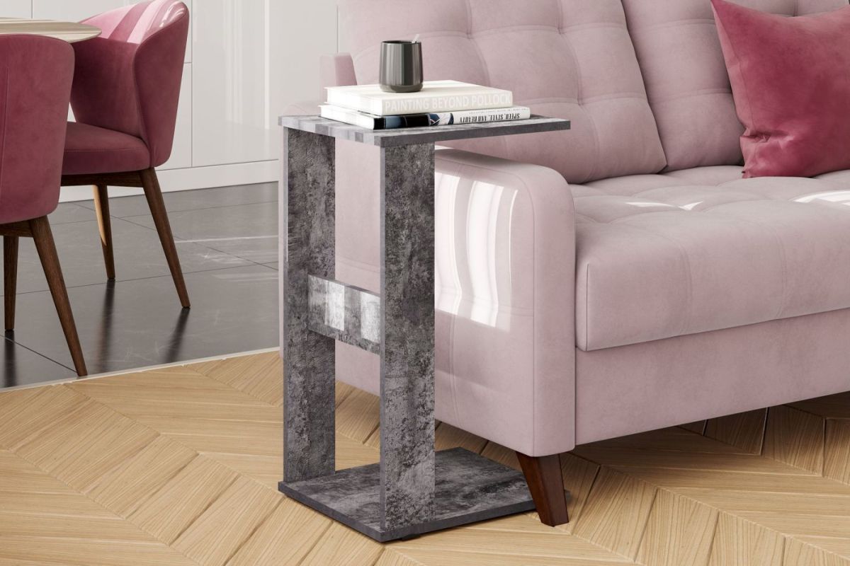 Стол журнальный НМ 011.68 Х "Flint" (Цемент темный) | фото 2