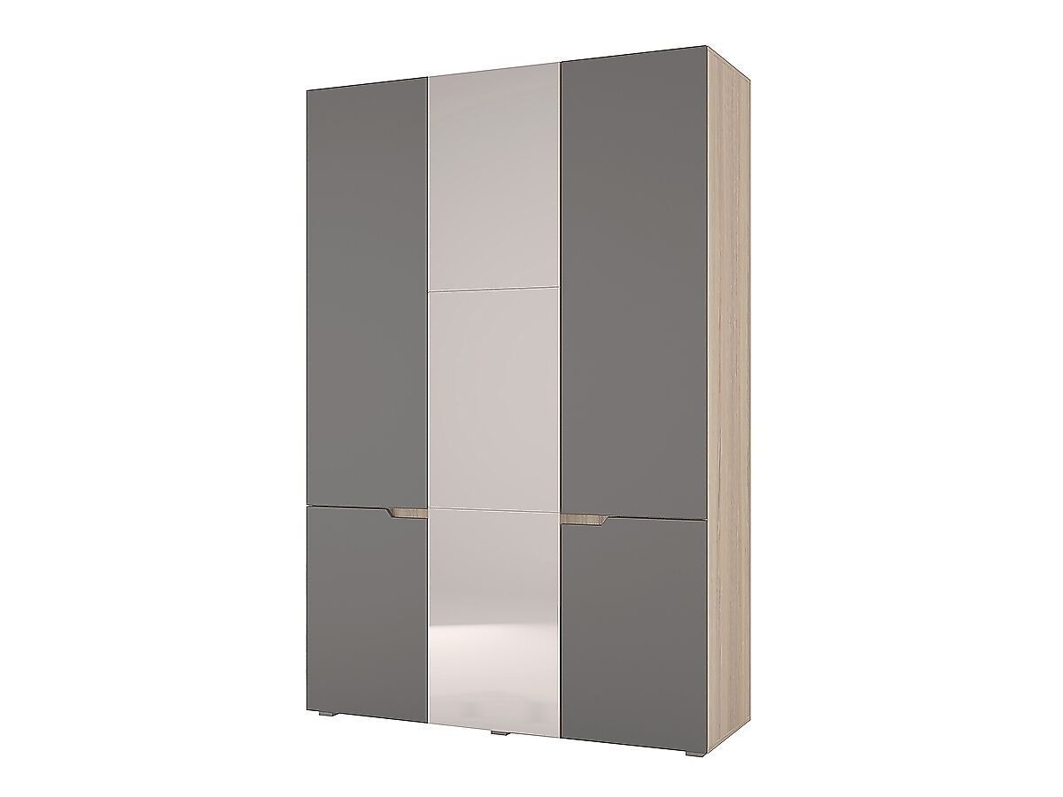 Спальный гарнитур АНТАЛИЯ (модульный) Сонома/Графит софт | фото 3