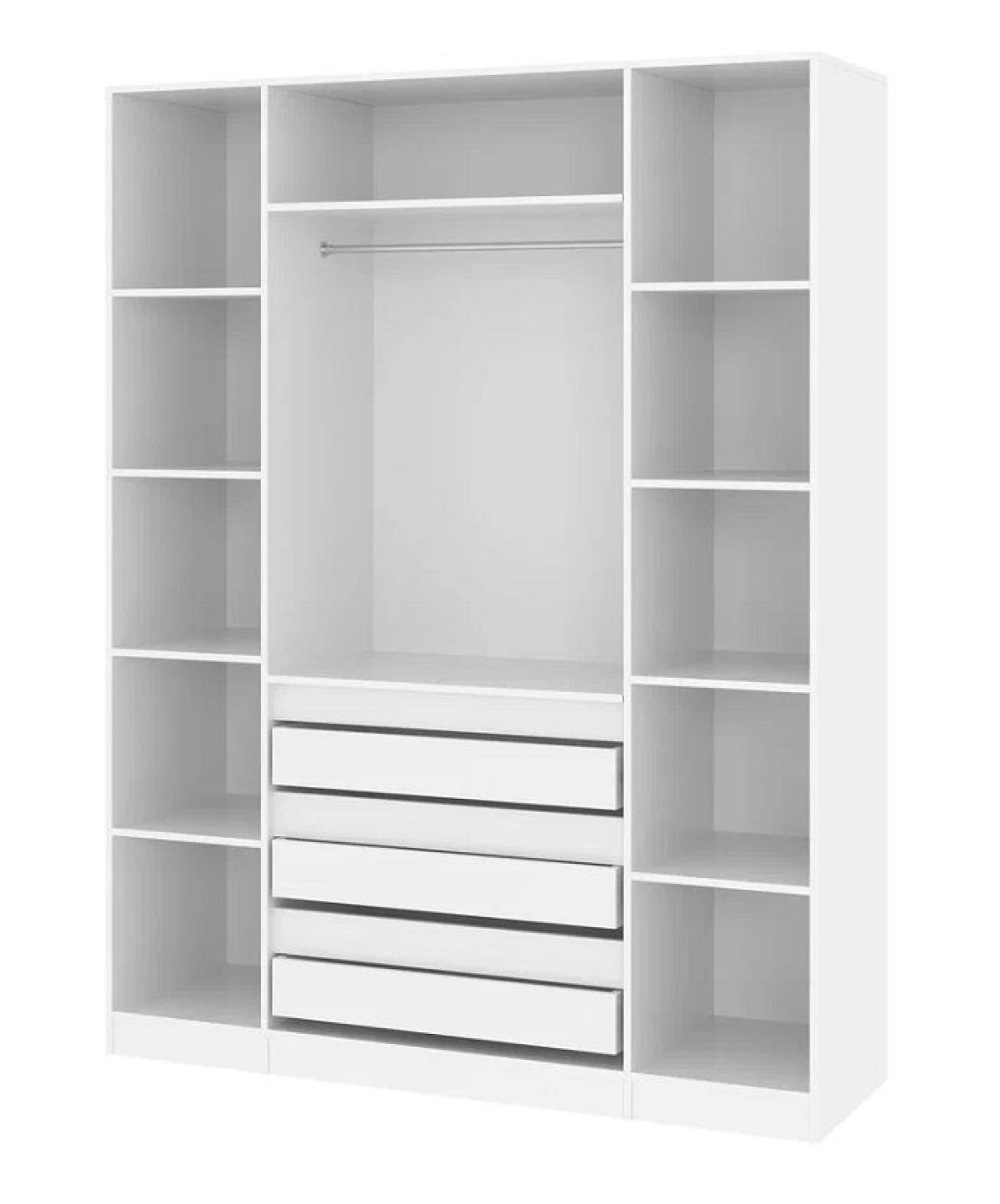 Спальный гарнитур Парус (Белый/Белый) модульный | фото 9