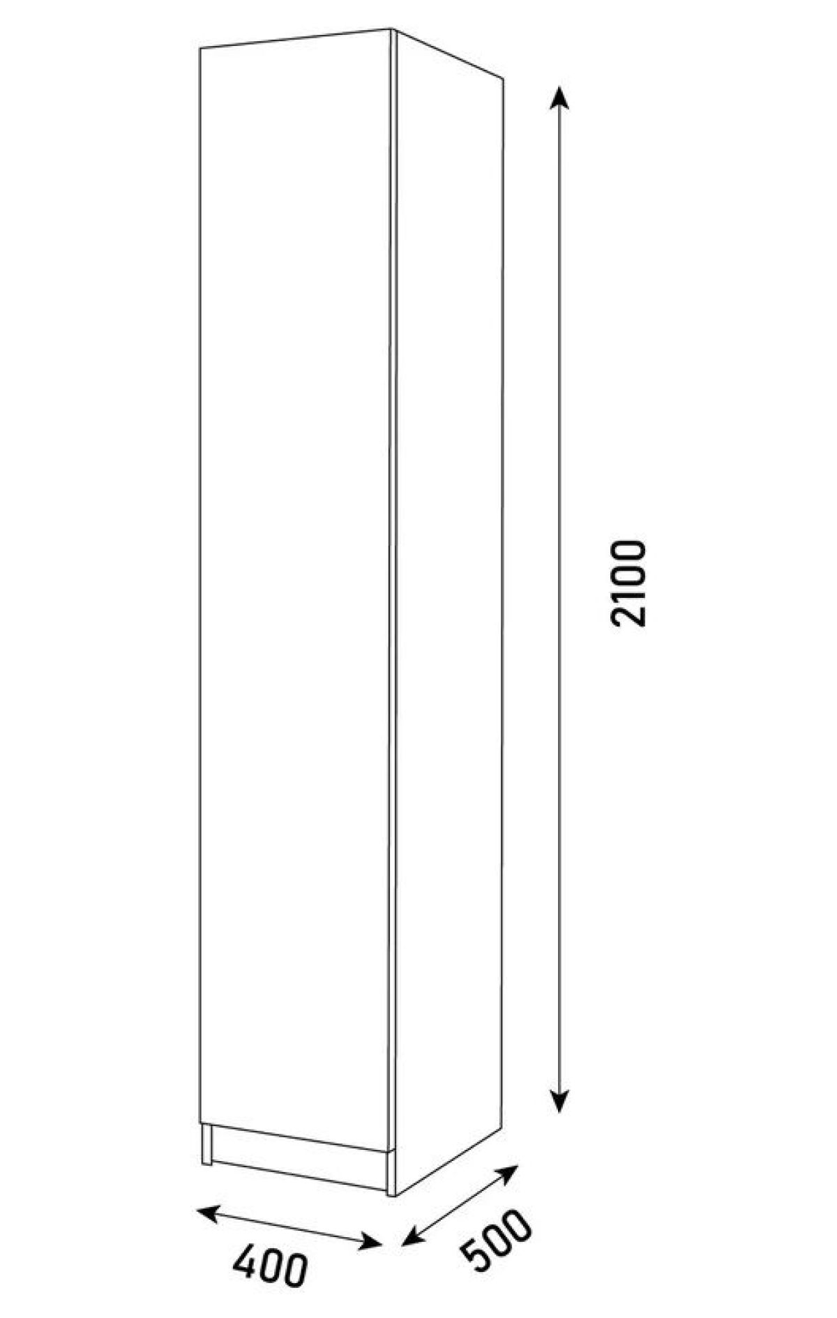 Спальный гарнитур Парус (Белый/Белый) модульный | фото 21