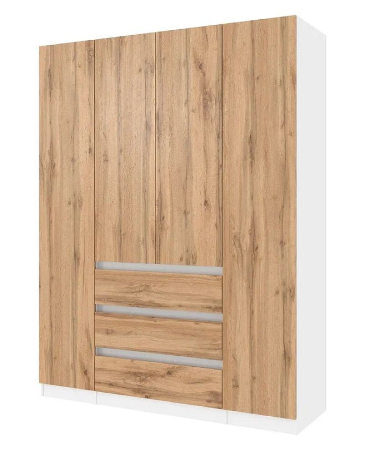 Спальный гарнитур Парус (Белый/Дуб Вотан) модульный | фото 10