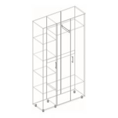 ГРАФ Прихожая (модульная) темно серый | фото 25