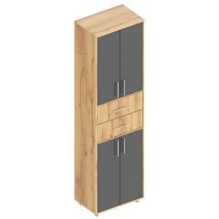 ГРАФ Прихожая (модульная) темно серый | фото 26