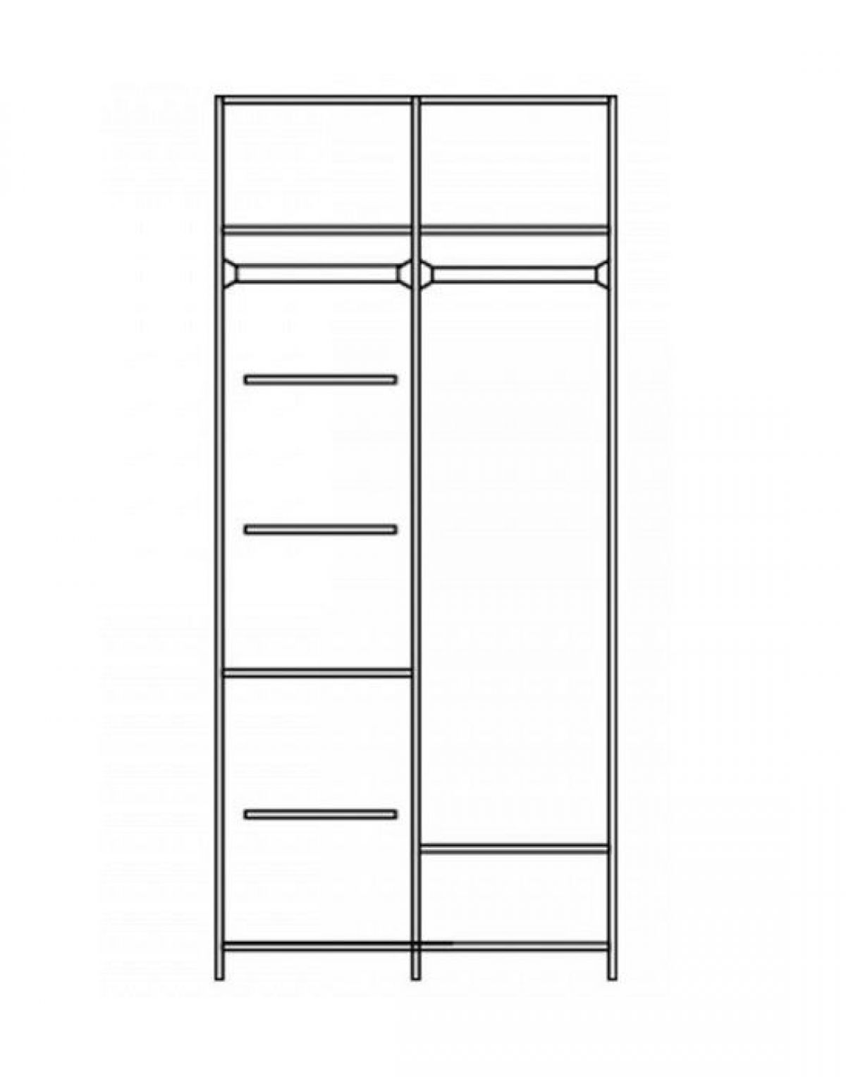 Шкаф Нинель ММ-167-01/03 | фото 3