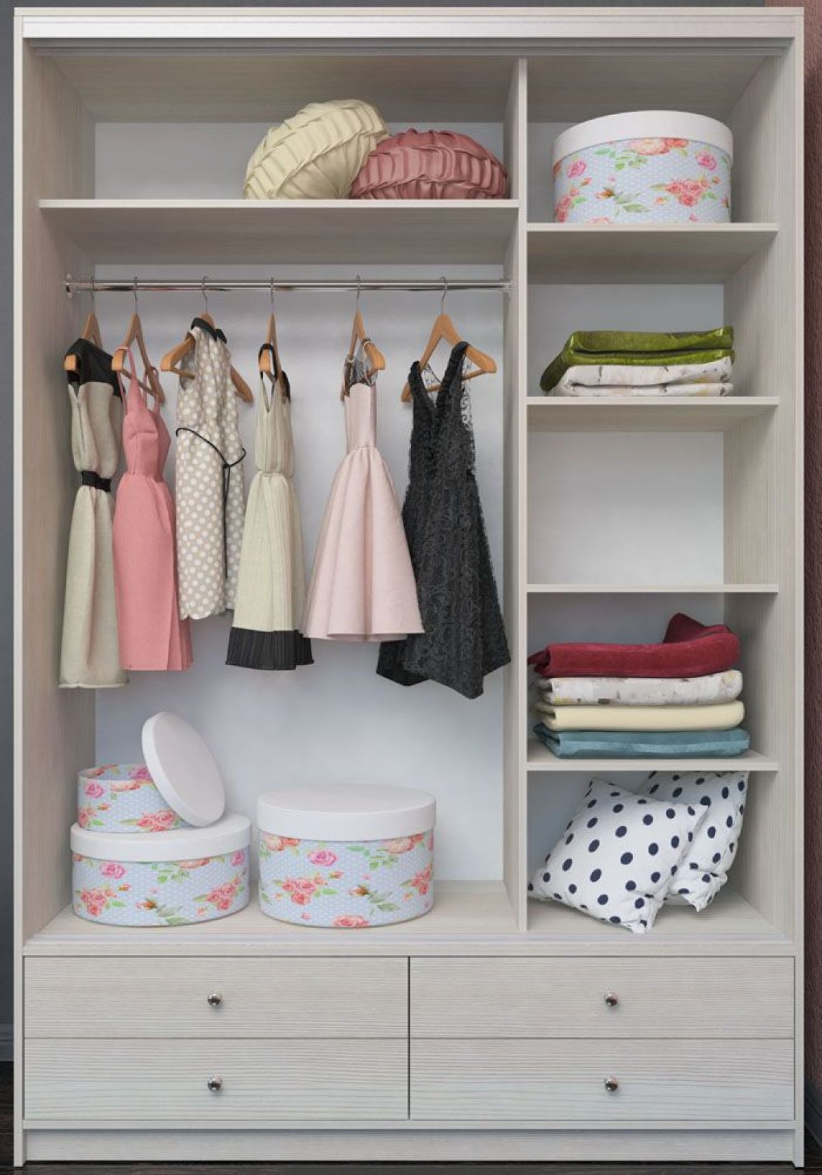 Шкаф-купе Ольга 1900 ЛДСП/Зеркало (ЛДСП 2 кат.) | фото 2