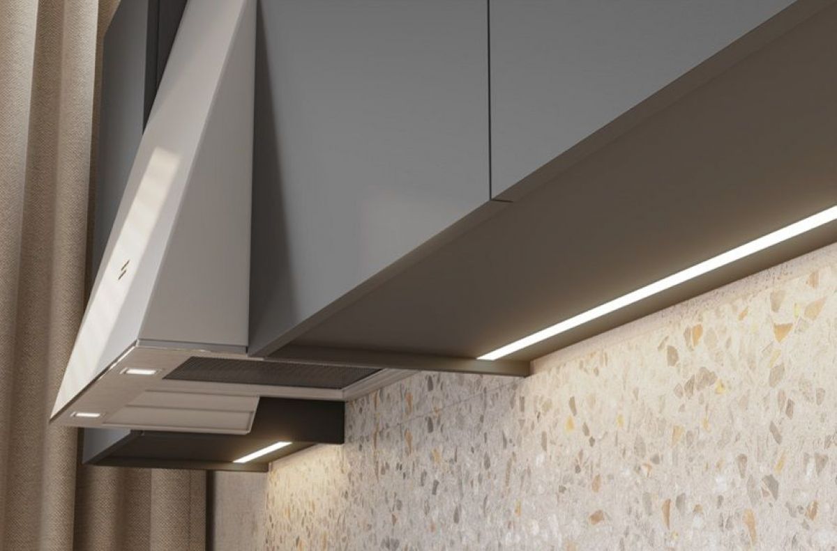 Кухонный гарнитур ДЕНВЕР (1600) Графит серый/Дуб Сонома | фото 4