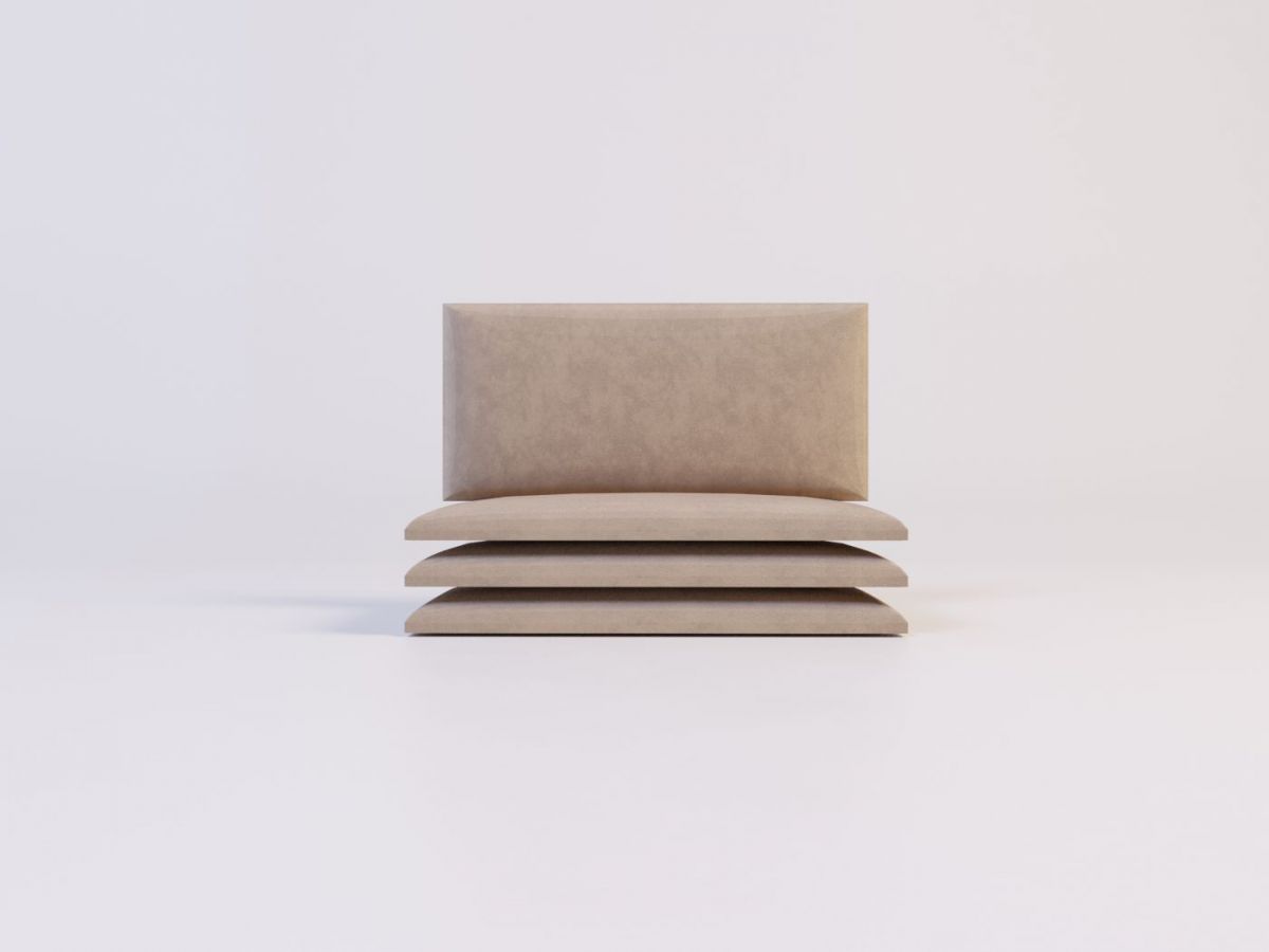 Мягкие панели ПРЯМОУГОЛЬНИКИ 30*60 (4 шт.) для детской | фото 12