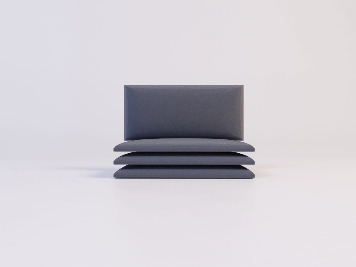 Мягкие панели ПРЯМОУГОЛЬНИКИ 30*60 (4 шт.) для прихожей | фото 6