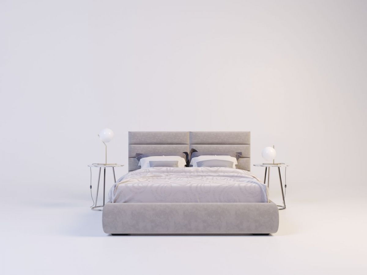 Мягкие панели ПОЛОСЫ ПРЯМЫЕ 15*90 (4 шт.) для спальни | фото 7